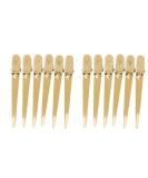 12pcs Salon Hairdressing Cutting Hairpins - Golden Styling Clips for Dyeing & Hairdressers - Buy Online on GoSupps.com
