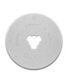 OLFA 28mm Rotary Cutter Replacement Blades - Pack of 2 Tungsten Steel Circular Blades for Crafts, Sewing, Quilting & Scrapbooking - Buy Online on GoSupps.com