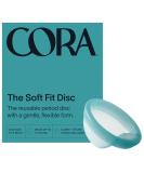 Cora Soft Fit Disc | Reusable Menstrual Disc | Sustainable & Comfortable | Up to 12-Hour Protection | Ideal for All Flow Types | Perfect for Bladder Sensitivities - Buy Online on GoSupps.com