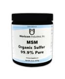 Buy Mericon Industries MSM Organic Sulfur Powder - Natural Supplement for Inflammation Hair Growth Skin Health & Energy | Non-GMO Vegan Gluten Free (8oz - Buy Online on GoSupps.com