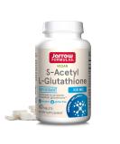 Jarrow Formulas S-Acetyl L-Glutathione 100 mg Tablets | 60 Count Dietary Supplement for Antioxidant Support & Detoxification | Non-GMO & Gluten Free - Buy Online on GoSupps.com