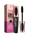 Allbesta 4D Silk Fiber Mascara | Extra Long Lash Extension & Volume | Waterproof Eye Makeup (#01) - Buy Online on GoSupps.com