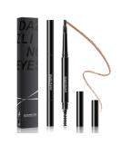 Shop Waterproof Brown Eyebrow Pencil - Long-Lasting & Smudge-Proof Makeup with Multi-Function Brush for Natural Brows - Buy Online on GoSupps.com