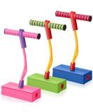 3 Pcs Foam Pogo Jumper Set - Fun & Safe Jumping Stick for Teens & Adults | Indoor & Outdoor Pogo Toy with Squeaky Sounds - Great Gift Idea! - Buy Online on GoSupps.com