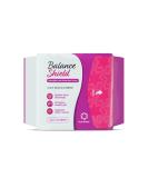 NutraBlast Balance Shield Panty Liners - Discharge & Odor Protection (40-Pack, 180mm) - 40 Count - Buy Online on GoSupps.com