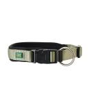 HUNTER NEOPREN VARIO PLUS collar dog collar nylon padded with neoprene 55/2.5 (L) olive/black 55/2.5 (L) olive/black - Buy Online on GoSupps.com