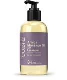 Arnica Massage Oil with Lavender 8 fl oz | Soothe Sore Muscles | Paraben-Free SLS-Free Fragrance-Free - Buy Online on GoSupps.com