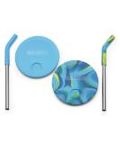 Klean Kanteen Kid Cup Straw Lid - 2 Pack - Blue Tie Dye - Buy Online on GoSupps.com
