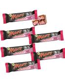 6 x Mars Raspberry Smash Low Sugar Chocolate High Protein chocolate Bars 55g - Buy Online on GoSupps.com
