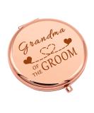 Grandma of The Groom Gifts Engagement Gifts for Women Compact Mirror Grandma Wedding Gift Thank You Gift Folding Makeup Mirror for Grandmother Nana Wedding Party Gifts - Buy Online on GoSupps.com
