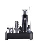 Professional Cordless Hair Clippers for Men - Hair Cutting Kit with 3 Guide Combs | Barber & Stylist Tool (Black - Buy Online on GoSupps.com