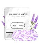 Lavender Heated Eye Mask - 20-Pack for Dark Circles & Dry Eyes | Disposable & Warm Steam Eye Compress - Buy Online on GoSupps.com