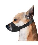 PEUTIER Short Snout Dog Muzzle for Small and Medium Dogs Breeds Soft Pet Safe Dog Muzzle Anti Biting Barking Muzzle for Snout Circumference 3.5-4.25 - Buy Online on GoSupps.com
