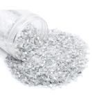 2.2lb Reflective White Glass Gravel Pebbles for Resin Art, Aquariums & Gardens - Buy Online on GoSupps.com