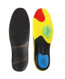 Flat Feet Shoe Insoles for Men & Women - Arch Support Inserts for Plantar Fasciitis | All-Day Comfort (L: 270-280mm - Buy Online on GoSupps.com