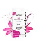 Andmetics Upper Lip Wax Strips for Women | Quick & Easy Hair Removal | Perfect for Smooth Clean Skin - Buy Online on GoSupps.com