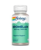 Solaray Bromelain Supplement, 500mg | 60 Count - Buy Online on GoSupps.com