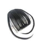 Bangs Hair Clip in Bangs Wispy Bangs with Temples Hairpieces for Women Clip on Air Bangs Flat Neat Bangs Hair Extension for Daily Wear (Black) - Buy Online on GoSupps.com