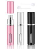 BELEVO Travel Perfume Atomiser Refillable 3 Pcs Perfume Travel Bottle For Toiletries 5 Ml Refillable Perfume Bottle Mini Spray Bottle Suitable For Men And Women Travel Essentials 3pcs - Buy Online on GoSupps.com