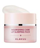 Klavuu Nourishing Care Lip Sleeping Pack - Overnight Exfoliating and Nourishing Lip Treatment for Dry Lips - Buy Online on GoSupps.com