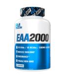 Evlution Nutrition EAA2000 - Essential Amino Acids & BCAAs for Muscle Building Recovery & Endurance - Pre & Post Workout Capsules - 30 Servings - Buy Online on GoSupps.com