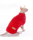 Caracaleap Dog Sweater - Soft & Warm T-Shirt for Small Dogs & Cats | Cozy Winter & Spring Clothing Coat in Red - Buy Online on GoSupps.com