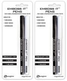 Ranger EMP20653 Embossing Pens 2-Pack - Black and Clear - Buy Online on GoSupps.com