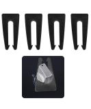 Tenmetre 4-Piece Stove Protection Grille Set - Childproof Stove Button Locks & Rotary Knob Covers - Safe for Babies - Black - Buy Online on GoSupps.com