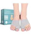 Diosky Bunion Relief & Toe Corrector - 2 Pairs of Big Toe Straighteners for Men & Women | Hallux Valgus Fix Pads - Buy Online on GoSupps.com