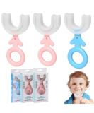 JYJLLM 3 Pieces u Shaped Toothbrush Kids toothbrushes Toddler Toothbrush Autism Toothbrush Toothbrush Kids 6-12 Tooth Brush 360 Oral Teeth Care Kids Toothbrushes - Buy Online on GoSupps.com