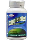 Nature's Way CompleteGest Mealtime Enzyme Formula - 180 Vegan Capsules for Digestive Health - Buy Online on GoSupps.com