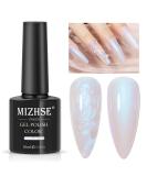 MIZHSE Pearl Gel Nail Polish - Glitter Drawing Shell Thread Shimmer Mermaid Gel Polish | Soak Off UV Gel for Salon & Home Manicure - Pearl Gel 008 - Buy Online on GoSupps.com