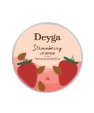 Strawberry Lip Scrub - Exfoliates & Moisturizes for Smooth Lips | Natural Ingredients for Men & Women | 16g - Buy Online on GoSupps.com