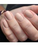 Justotry 24-Piece Nude Press On Nails - Glossy Angular Artificial Fingernails French Square Design for Women | Short Single-Colored Fake Nails - Buy Online on GoSupps.com