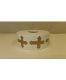Perforated Cross Tanning Stickers - Roll of 1000 | Skin Safe Adhesive for Easy Tanning Application - Buy Online on GoSupps.com