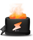 First Health Virtual Flame Diffuser - Aromatherapy & Humidifier with Timer Remote Control & 3 Lighting Modes - Ideal Essential Oil Diffuser for Home - Buy Online on GoSupps.com
