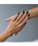 24pcs Short Black Square Stick-on False Nails with Removable Glue - Nail Art Accessories for Women and Girls - Buy Online on GoSupps.com