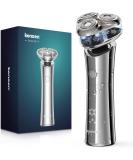 Buy Kensen Rechargeable Electric Razor for Men | Cordless Waterproof 3D Floating Head Ultimate Shaving Experience - Buy Online on GoSupps.com