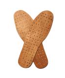 Men's 2.5mm Thick Leather Insole | Absorbent & Breathable | for Oxford, Brogue & Derby Shoes | US9/10.5inch/27cm - Buy Online on GoSupps.com