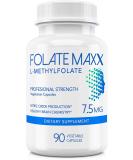 FolateMaxx 7.5mg L-Methylfolate Professional Grade | 90 Capsules (Pack of 1) - Buy Online on GoSupps.com
