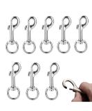 BOBOZHONG Leash Swivel Snap Hooks 12 Pcs 360 Swivel Trigger Clips Heavy Duty Snap Hooks Collar Swivel Snap Hooks Dog Lead Clip Pet Keychain for Dog Leash Collar Webbing Home Outdoor Camping Picnic - Buy Online on GoSupps.com