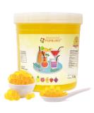 WaNaHong Popping Boba 1.3 KG - Passion Fruit Flavor for Prosecco and Cocktails | Dessert Toppings - Buy Online on GoSupps.com