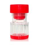 HealthSmart Pill Crusher and Grinder, Crushes Vitamins and Tablets, Holds Up to 2 Pills, With Ergonomic Grips, Red 1 Count (Pack of 1) - Buy Online on GoSupps.com