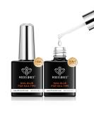 Modelones 6 in 1 Nail Adhesive | UV Nail Glue for Artificial Nails & Tips | Press-On Nail Gel - 2x15 ml - Buy Online on GoSupps.com