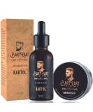 Bartzart Beard Oil Set | Premium Cedar Wood Beard Care Kit | High-Quality Oil & Natural Wax for Daily Grooming | Perfect Gift for Men - Buy Online on GoSupps.com