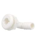 Seachoice 90-Degree Angled Thru-Hull Connector, White Finish, 0.75 in. - Buy Online on GoSupps.com