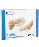 ForPro Cozies Hand and Foot Liners, Paraffin Treatments, Heated Mitts, Hand/Foot Treatments, 9 W x 16.5 L, 100-Count 100 Count (Pack of 1) - Buy Online on GoSupps.com