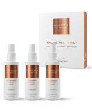 Georgette Klinger Facial Mist Trio - Hydrating Face Spray Gift Set for Dewy Glow Makeup Setting & Pillow | Nourishing Coconut Soothing Lavender Invigorating Gardenia - 4.2 oz Each - Buy Online on GoSupps.com