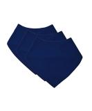 Royal Icon Baby Bandana Bibs 0-6 Months - Stylish & Absorbent Set of 3 Navy Bibs for Newborn Boys & Girls - Buy Online on GoSupps.com