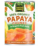 Native Forest Organic Papaya Chunks, 14 Ounce Cans (Pack of 6) - Buy Online on GoSupps.com